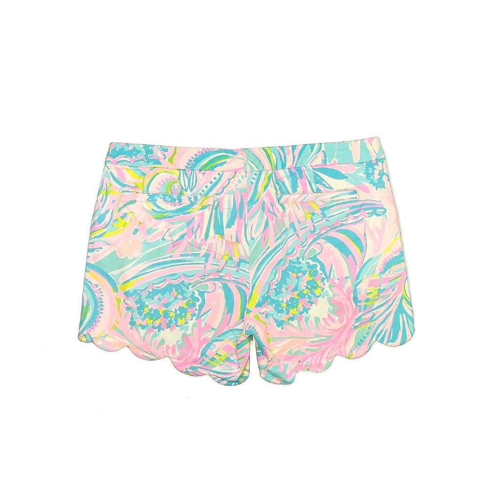 Lilly Pulitzer Buttercup Shorts Carnivale Corale size 10 - Picture 2 of 4
